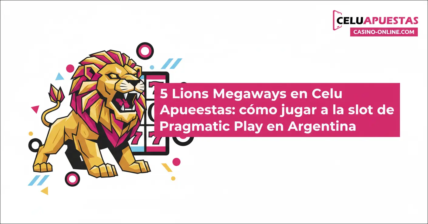 5 Lions Megaways en CeluApuestas: cómo jugar a la slot de Pragmatic Play en Argentina
