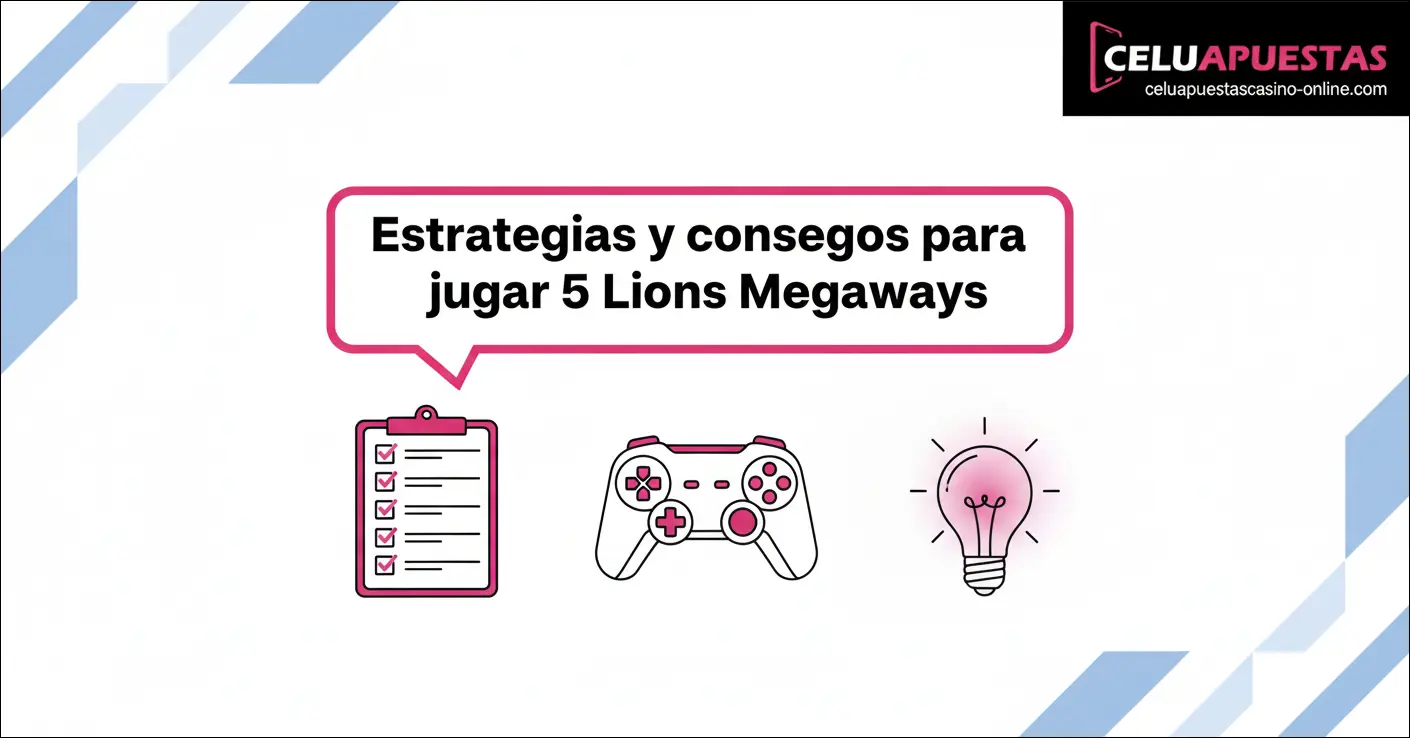 Estrategias y consejos para jugar 5 Lions Megaways