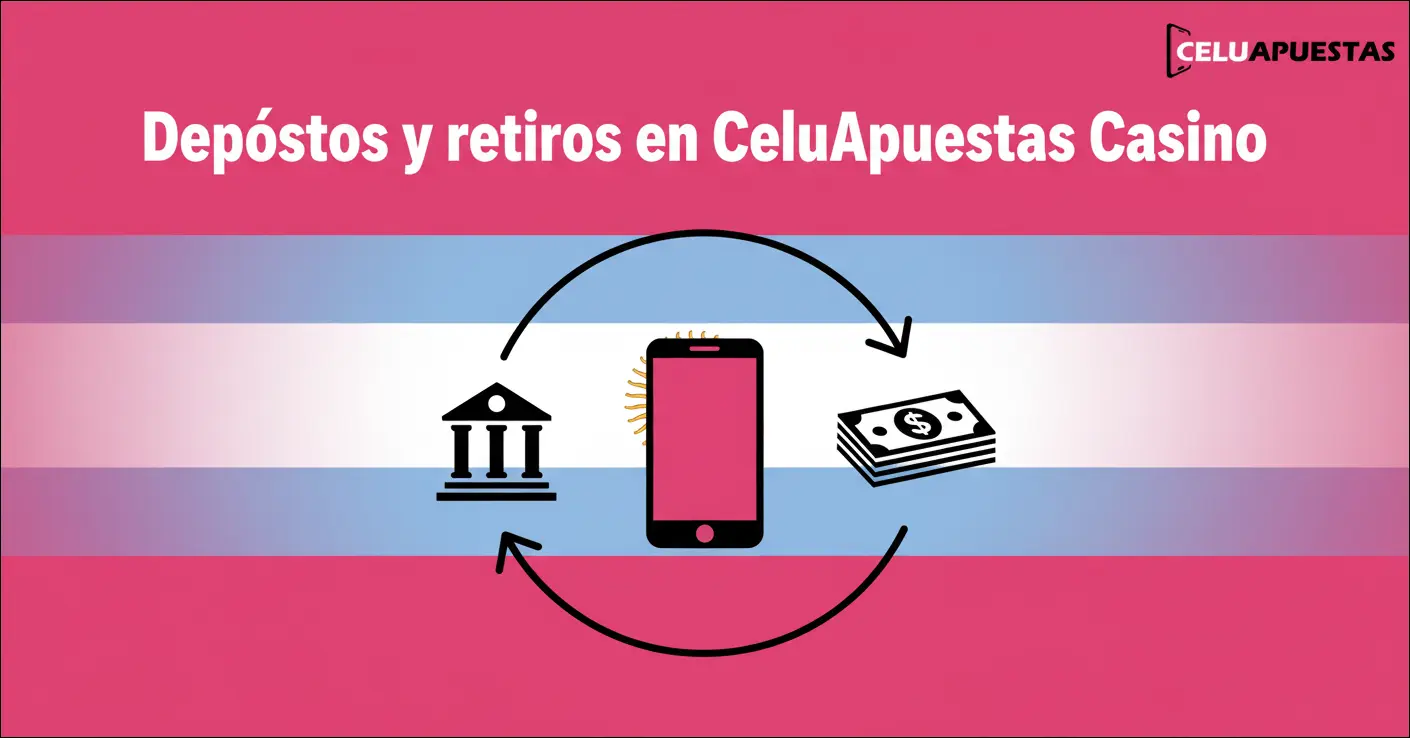 Depósitos y retiros en CeluApuestas Casino