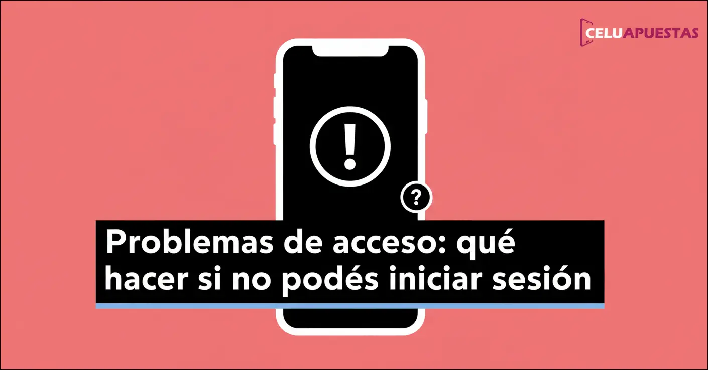 Problemas de acceso: qué hacer si no podés iniciar sesión