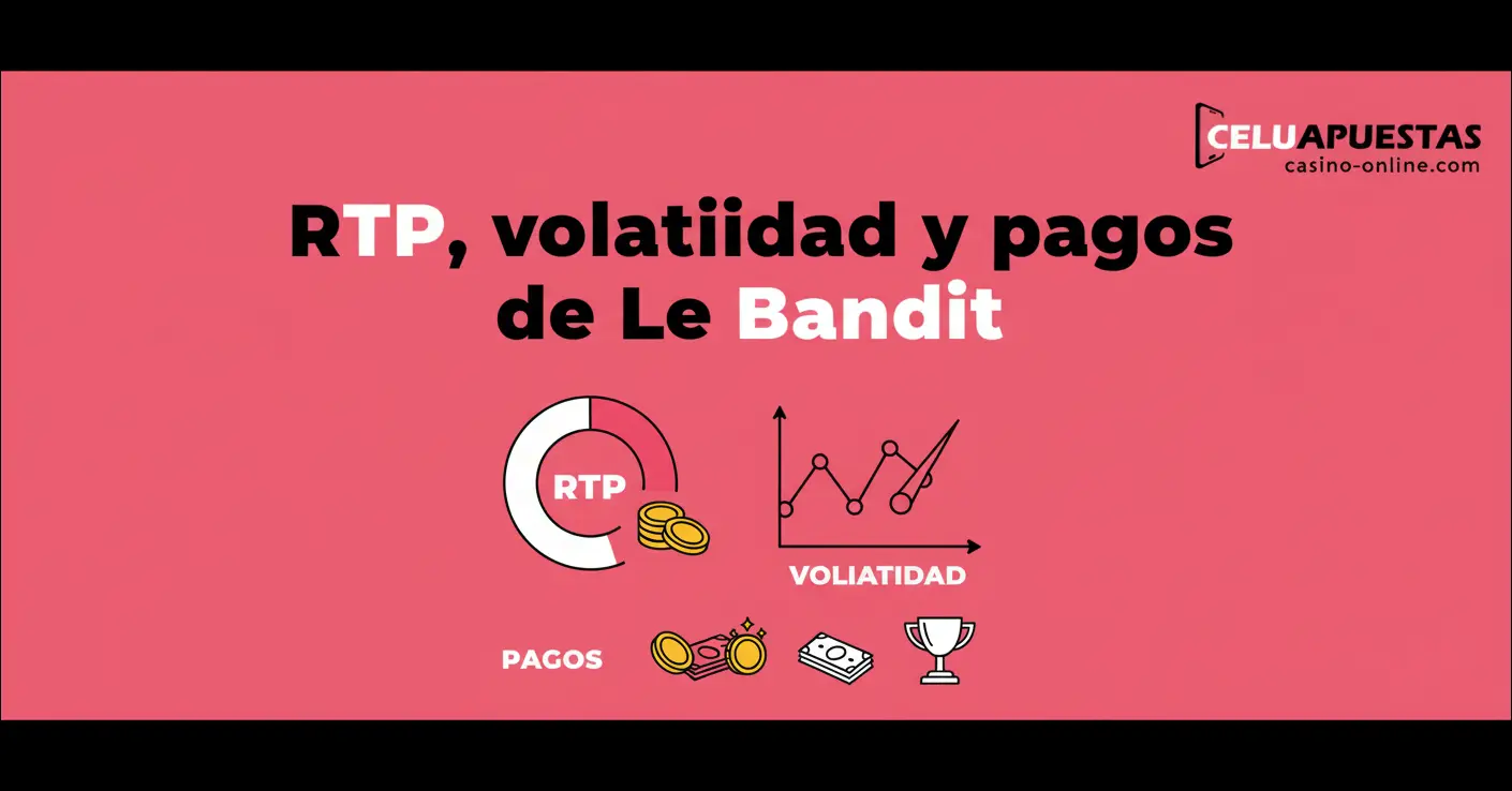 RTP, volatilidad y pagos de Le Bandit