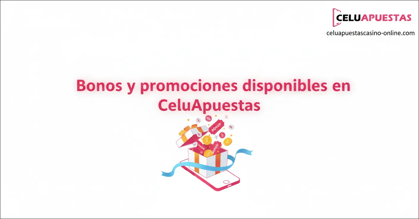 Bonos y promociones disponibles en CeluApuestas