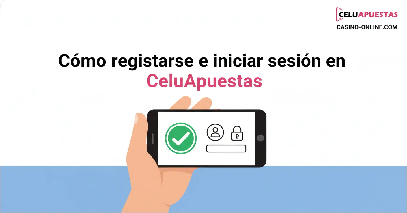 Cómo registrarse e iniciar sesión en CeluApuestas